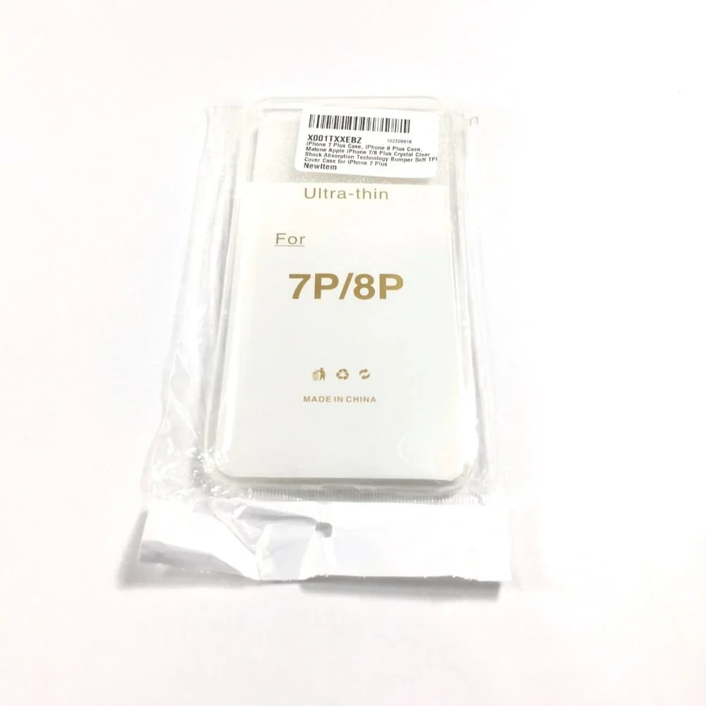NEW IPhone 8P 7P 8 Plus 7 Plus Clear Case Cover
